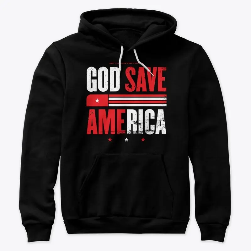 God Save America (White and Red)